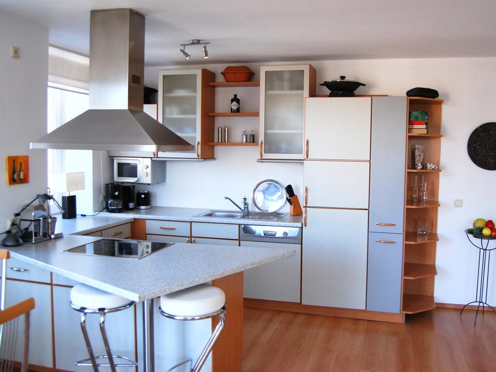 Ferienwohnung Warnemuende Am Kurpark Rostock Ruang foto